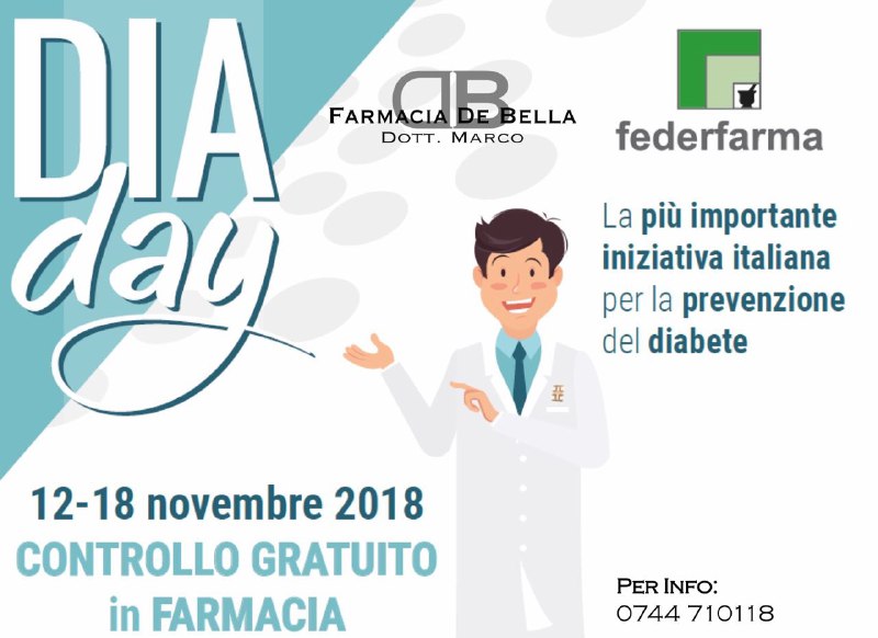 Controllo Gratuito in Farmacia -DIA day-